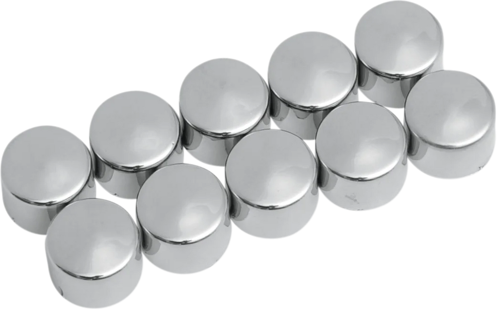 Bolt Covers - Allen/Socket - 1/4" - Chrome - 10 Pack DragSpecialties 352042 - Main Product View