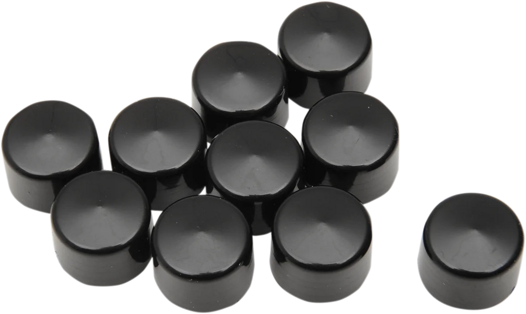 Bolt Covers - Allen/Socket - 3/16" - Black - 10 Pack DragSpecialties 352070 - Main Product View