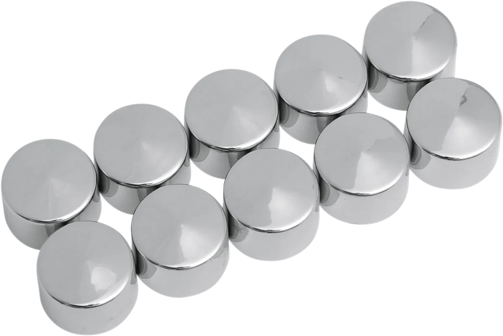 Bolt Covers - Allen/Socket - 3/8" - Chrome - 10 Pack DragSpecialties 352055 - Main Product View