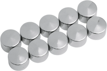 Load image into Gallery viewer, Bolt Covers - Allen/Socket - 3/8" - Chrome - 10 Pack DragSpecialties 352055 - Main Product View