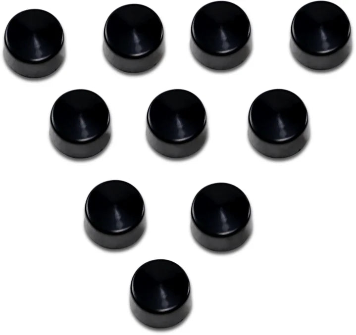 Bolt Covers - Allen/Socket - 5/16" - Black - 10 Pack DragSpecialties 352078 - Main Product View