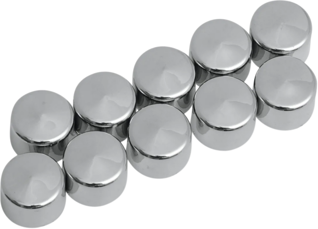 Bolt Covers - Allen/Socket - 5/16" - Black - 10 Pack DragSpecialties 352078 - Side View