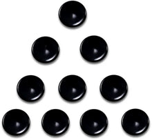 Load image into Gallery viewer, Bolt Covers - Allen/Socket - Top Cover Only - 1/4" - Black - 10 Pack DragSpecialties 352074 - Main Product View