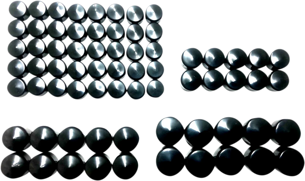 Bolt Covers - Engine - Black - M8 DragSpecialties 352066 - Main Product View