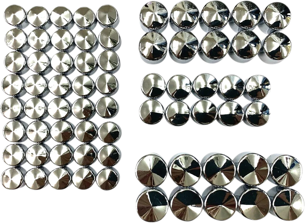 Bolt Covers - Engine - Chrome - M8 DragSpecialties 352065 - Main Product View