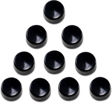 Load image into Gallery viewer, Bolt Covers - Hex - 1/2" - Black - 10 Pack DragSpecialties 352079 - Main Product View