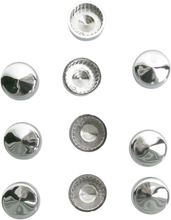 Load image into Gallery viewer, Bolt Covers - Hex - 1/2" - Chrome - 10 Pack DragSpecialties 352049 - Main Product View