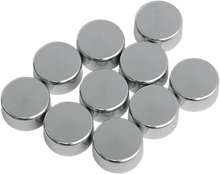 Load image into Gallery viewer, Bolt Covers - Hex - 5/8" - Chrome - 10 Pack DragSpecialties 352056 - Main Product View