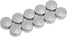 Load image into Gallery viewer, Bolt Covers - Hex - Deep - 9/16" - Chrome - 10 Pack DragSpecialties 352057 - Main Product View