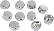 Load image into Gallery viewer, Bolt Covers - Hex - Side Cut - 5/16" - Chrome - 10 Pack DragSpecialties 352047 - Main Product View