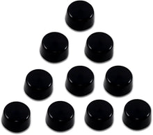 Load image into Gallery viewer, Bolt Covers - Hex - Side Cut - 7/16" - Black - 10 Pack DragSpecialties 352077 - Main Product View