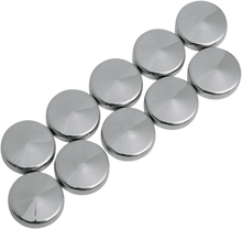 Load image into Gallery viewer, Bolt Covers - Torx - 1/4" - Chrome - 10 Pack DragSpecialties 352045 - Main Product View