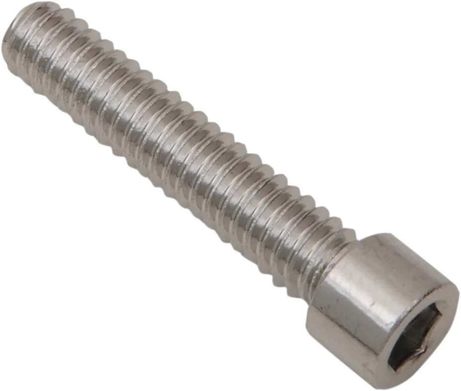 Bolt Kit - Camshaft Cover - Chrome - Smooth - M8 DragSpecialties MK779S - Side View
