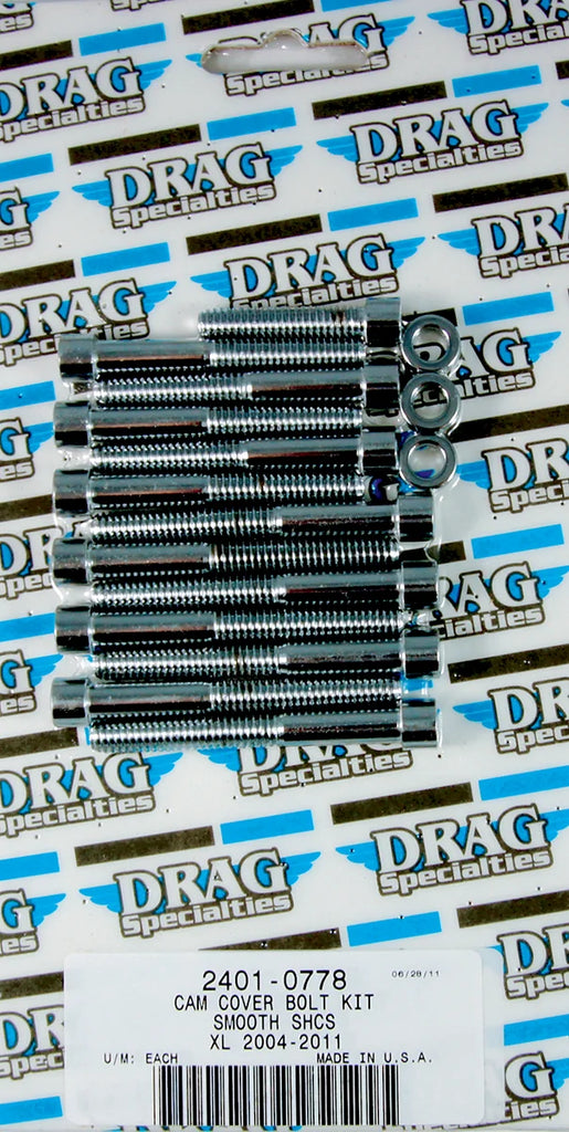 Bolt Kit - Camshaft Cover - Smooth - XL DragSpecialties MK687S - Main Product View
