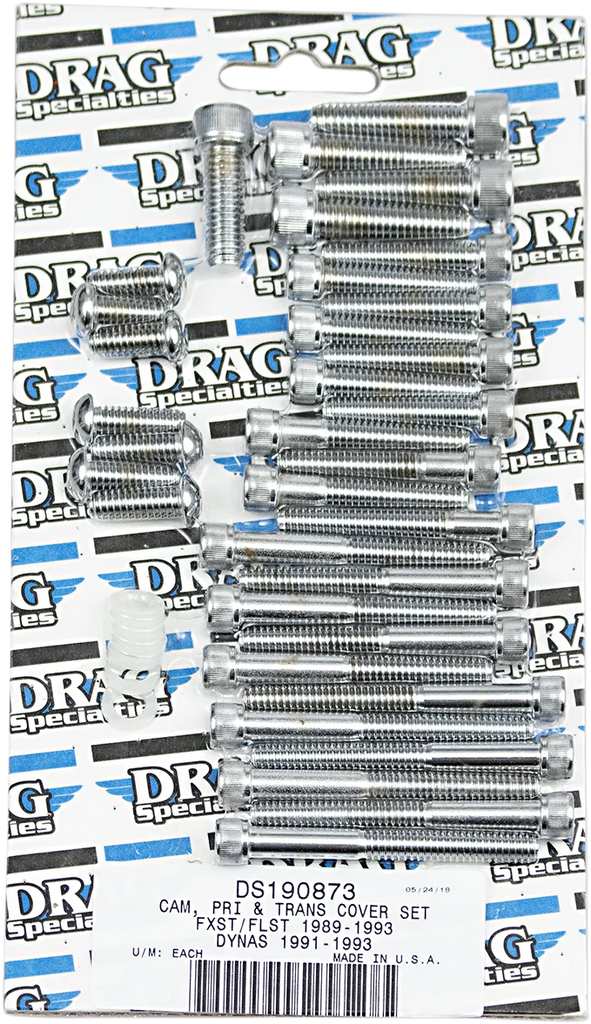 Bolt Kit - Camshaft Primary/Transmission - Socket-Head DragSpecialties MK197 - Main Product View