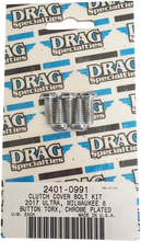 Load image into Gallery viewer, Bolt Kit - Clutch - Torx® - Chrome - M8 DragSpecialties MK788 - Main Product View