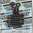 Load image into Gallery viewer, Bolt Kit - Handlebar - Black/Chrome - Knurled - M8 DragSpecialties MK784BK - Main Product View