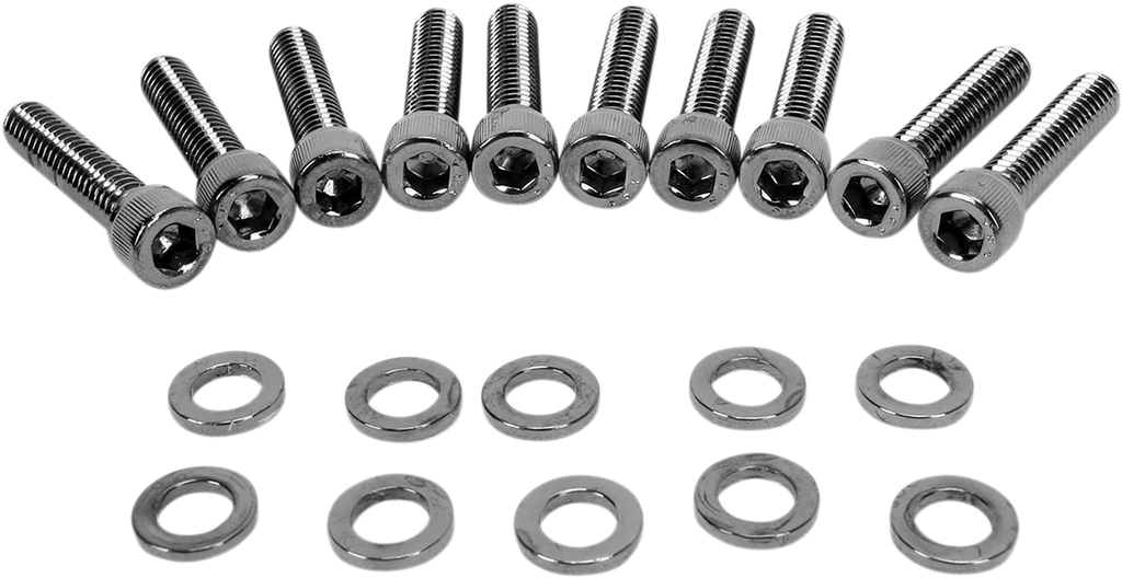 Bolt Kit - Knurled - Camshaft Cover DragSpecialties MK373BK - Main Product View