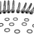 Load image into Gallery viewer, Bolt Kit - Knurled - Camshaft Cover DragSpecialties MK687BK - Main Product View