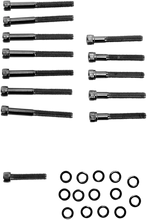 Load image into Gallery viewer, Bolt Kit - Knurled - Camshaft Cover DragSpecialties MK687BK - Side View