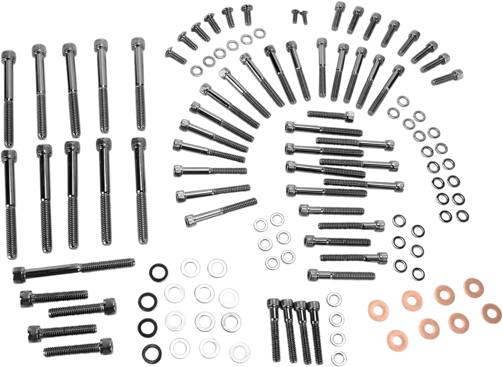 Bolt Kit - Knurled - Motor DragSpecialties MK694BK - Main Product View