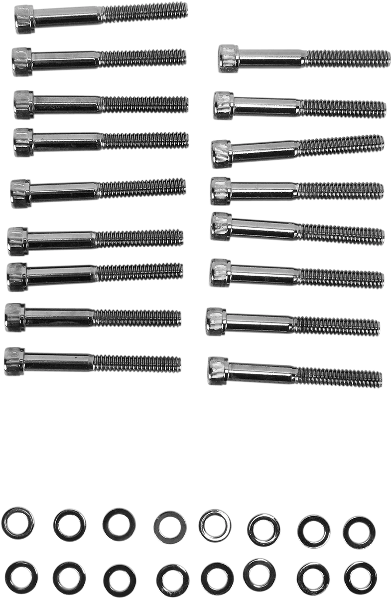 Bolt Kit - Knurled - Primary DragSpecialties MK685BK - Side View