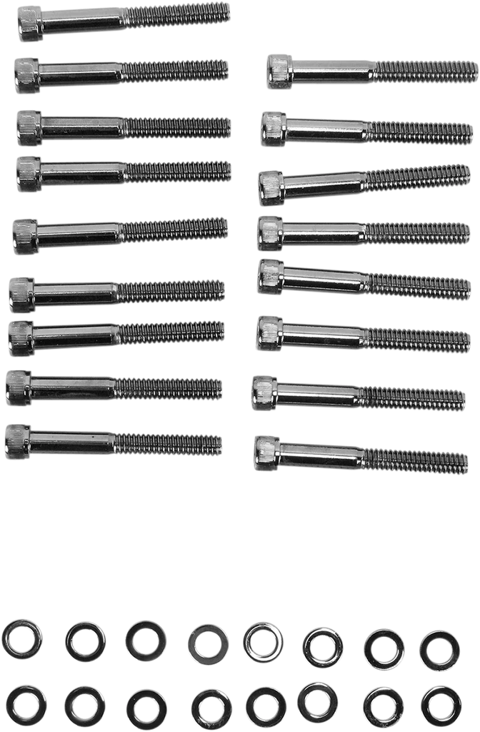 Bolt Kit - Knurled - Primary DragSpecialties MK685BK - Side View