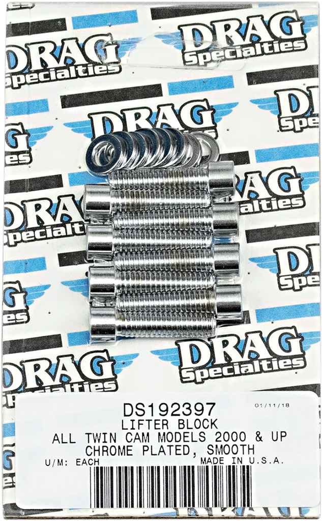 Bolt Kit - Lifter - Socket-Head - Smooth - Twin Cam DragSpecialties MK378S - Main Product View