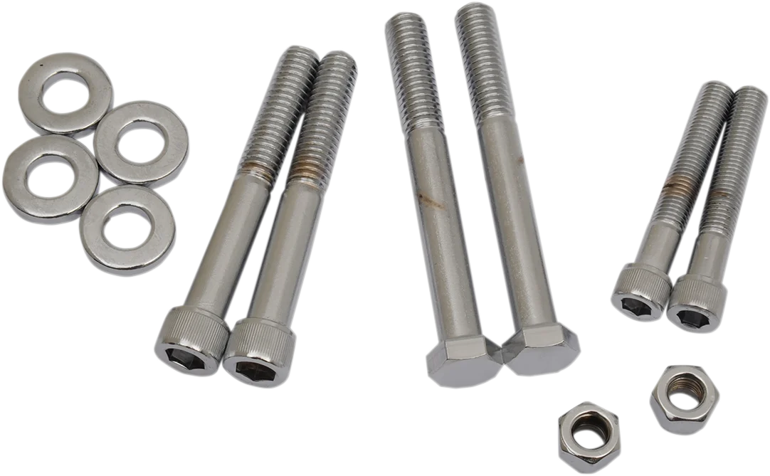 Bolt Kit - Motor Mount - Knurled DragSpecialties MK267 - Side View