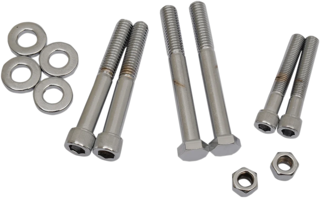 Bolt Kit - Motor Mount - Knurled DragSpecialties MK267 - Side View