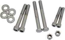 Load image into Gallery viewer, Bolt Kit - Motor Mount - Knurled DragSpecialties MK267 - Side View