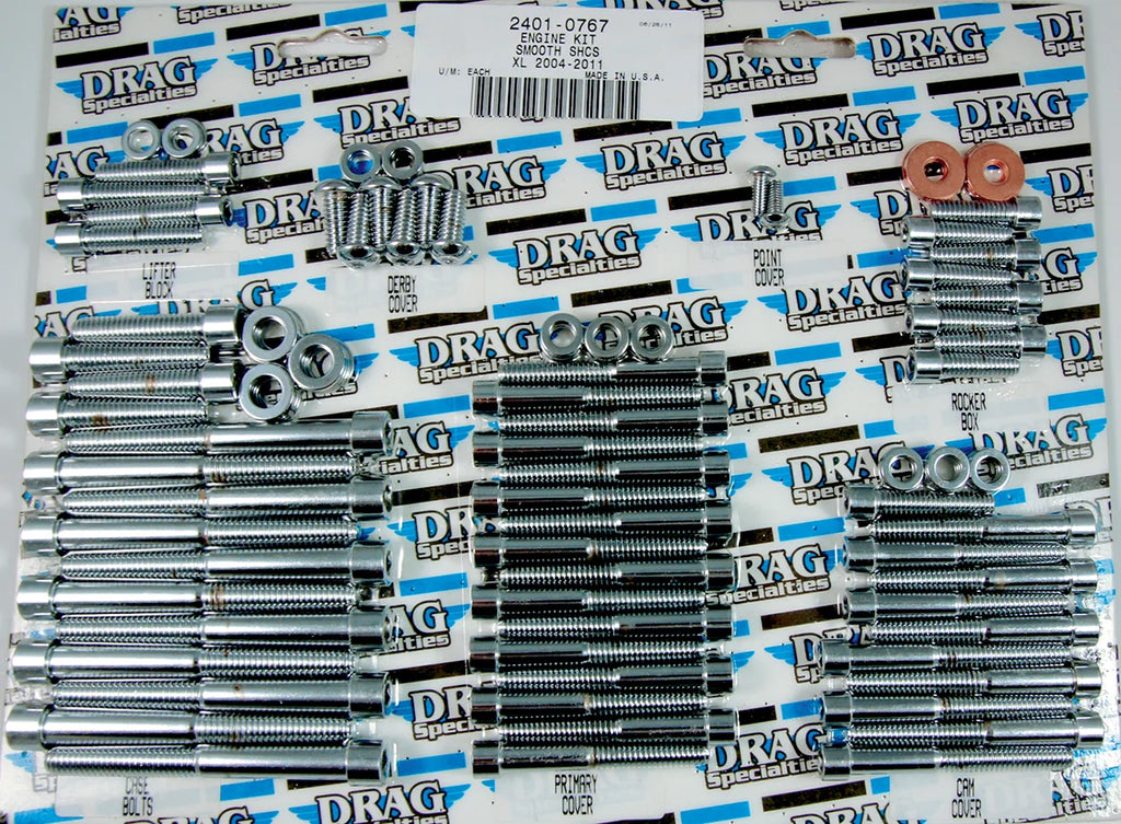 Bolt Kit - Motor - Smooth - XL DragSpecialties MK694S - Main Product View