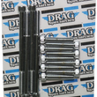 Load image into Gallery viewer, Bolt Kit - Outer Primary - Chrome - Knurled - M8 DragSpecialties MK787 - Main Product View