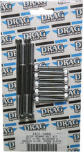 Load image into Gallery viewer, Bolt Kit - Outer Primary - Chrome - Knurled - M8 DragSpecialties MK787 - Main Product View