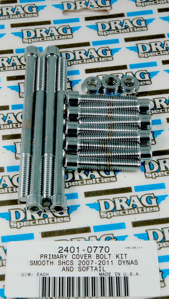 Bolt Kit - Primary - Smooth - Softail DragSpecialties MK672S - Main Product View