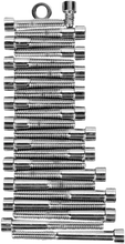 Load image into Gallery viewer, Bolt Kit - Side Cover - Socket-Head - XL DragSpecialties MK144 - Back View