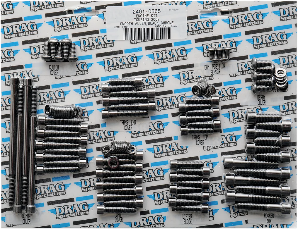 Bolt Kit - Smooth - Motor DragSpecialties MK700SBK - Main Product View