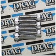 Load image into Gallery viewer, Bolt Kit - Transmission Top - Chrome - Knurled - M8 DragSpecialties MK786 - Main Product View