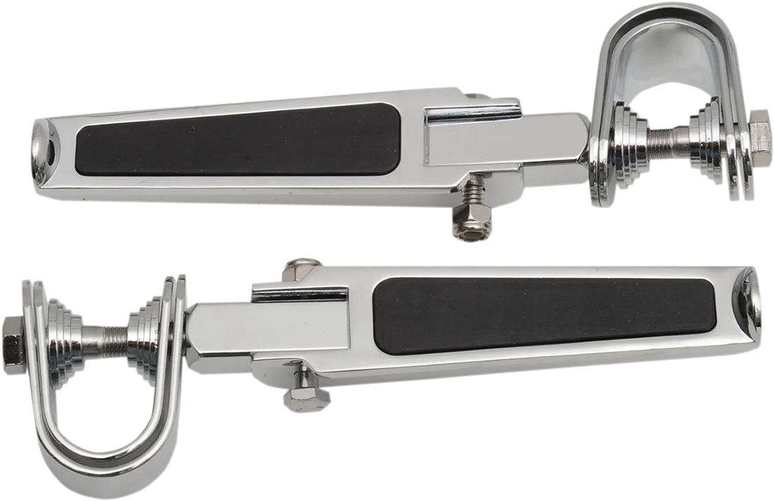 Bolt-On Footpegs - Rubber Inlay DragSpecialties 17-6452A BXLB1 - Detail View