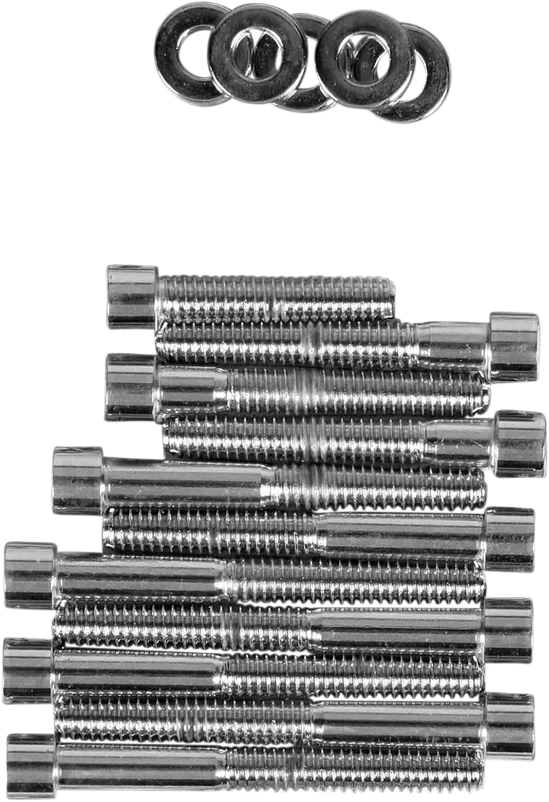 Bolt Set - Camshaft Cover - XL DragSpecialties MK249 - Back View