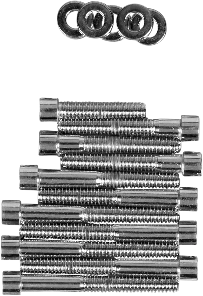 Bolt Set - Camshaft Cover - XL DragSpecialties MK249 - Back View