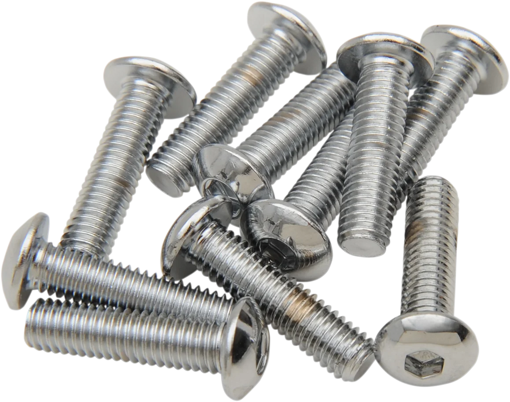 Bolts - Button Head/Replacement - #10-32 x 3/4" - 10 Pack DragSpecialties MPB395 - Main Product View