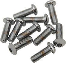 Load image into Gallery viewer, Bolts - Button Head/Replacement - 1/4"-28 x 1/2" - 10 Pack DragSpecialties MPB419 - Main Product View