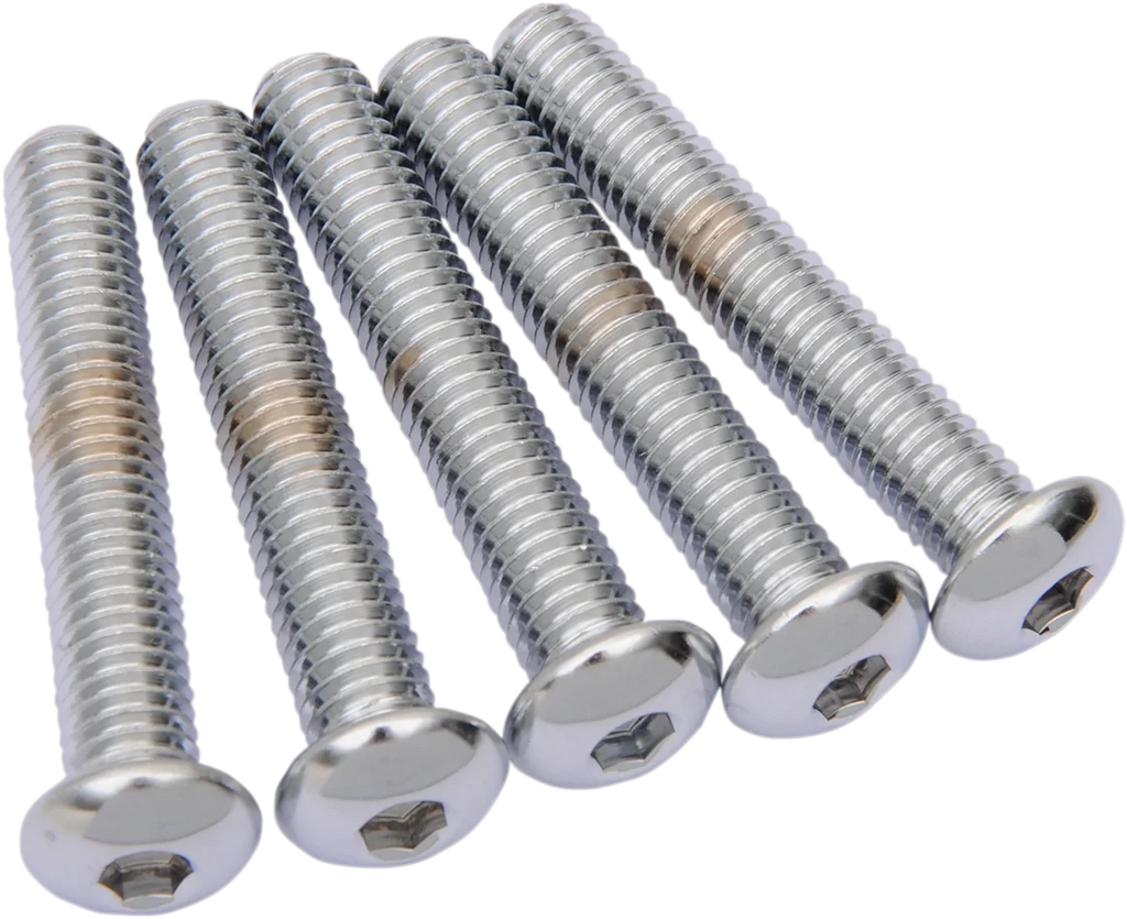 Bolts - Button Head/Replacement - 3/8"-16 x 2" - 5 Pack DragSpecialties MPB832 - Main Product View