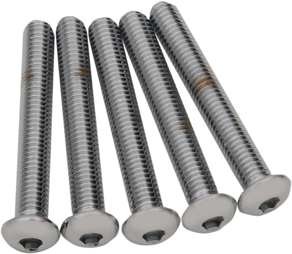 Bolts - Button Head/Replacement - 3/8"-16 x 3" - 5 Pack DragSpecialties MPB836 - Main Product View