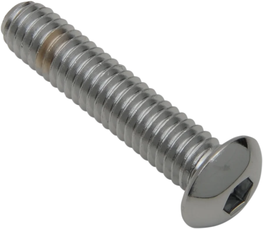 Bolts - Button Head/Replacement - 5/16"-18 x 1-1/2" - 5 Pack DragSpecialties MPB827 - Side View
