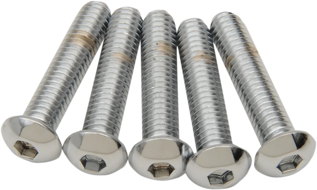 Bolts - Button Head/Replacement - 5/16"-18 x 1-1/4" - 5 Pack DragSpecialties MPB826 - Main Product View
