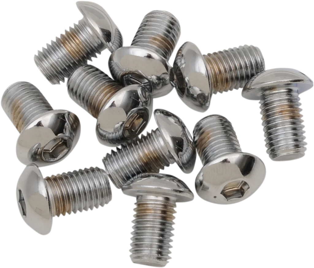 Bolts - Button Head/Replacement - 5/16"-24 x 1/2" - 10 Pack DragSpecialties MPB269 - Main Product View