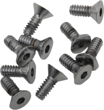 Load image into Gallery viewer, Bolts - Flat-Head - Chrome - 10-24 x 1/2" DragSpecialties MPB569 - Main Product View