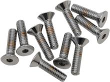 Load image into Gallery viewer, Bolts - Flat-Head - Chrome - 1/4"-20 x 1-1/4" DragSpecialties MPB368 - Main Product View